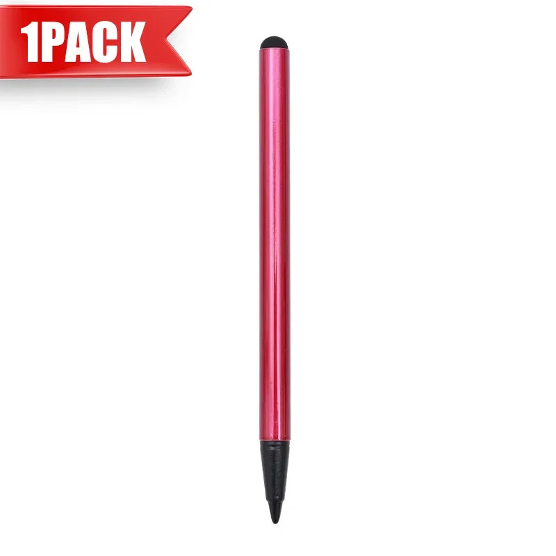 Smart Phone Tablet Touchscreen Pen 2in1 Universal Portable Capacitive Touch Screen Pen Resistive Stylus for Samsung IPhone IPad