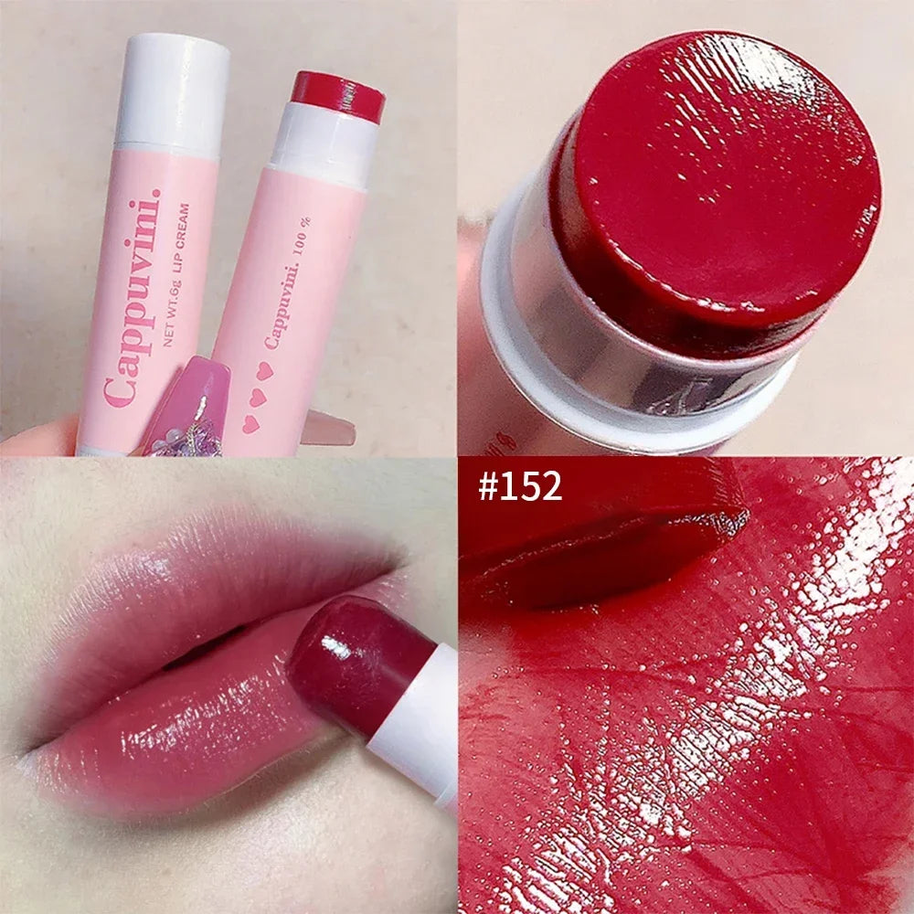 3 Colors/set Lipstick Lip Nourishing Lip Tint Lips Makeup Watery Lipgloss Lasting Moisturizing Colored Lip Balm Beauty Cosmetics