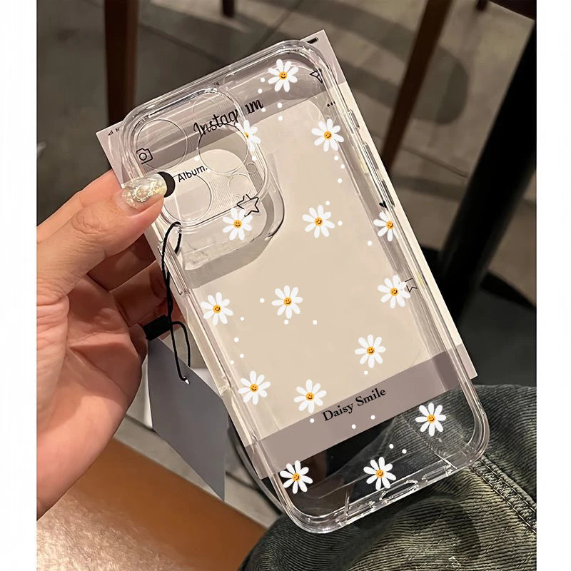 Flower Case For Samsung Galaxy A06 A56 A16 A36 A55 5G A15 A54 A14 A34 A50 A23 A32 A33 A31 A51 A71 A05 A05S S25 Ultra Plus Cover