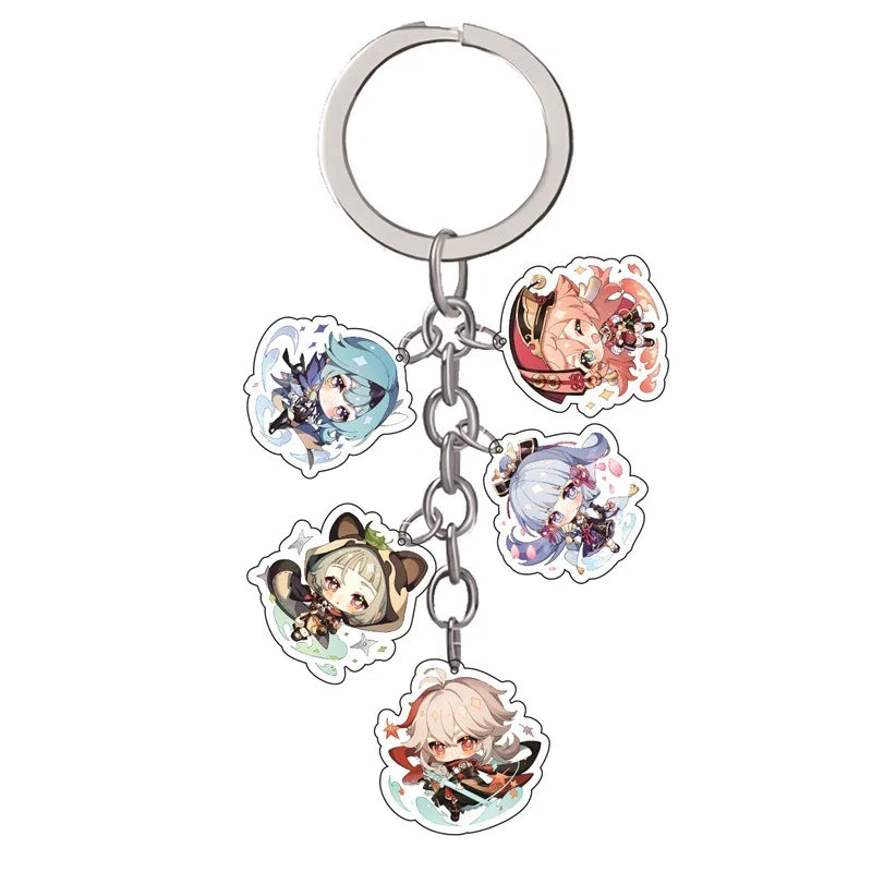 New Honkai: Star Rail Acrylic Keychain Accessories Game Multi-Pendant Figure Key Holder For Women Men Jewelry Wholesale Cosplay