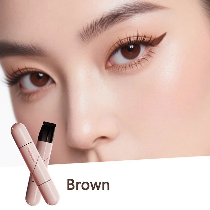Eyeliner Stamp Integrated Eyeliner Stamp Precise Outline Signet Long-Lasting Eyeliner Liquid Pen Makeup Cosmetics