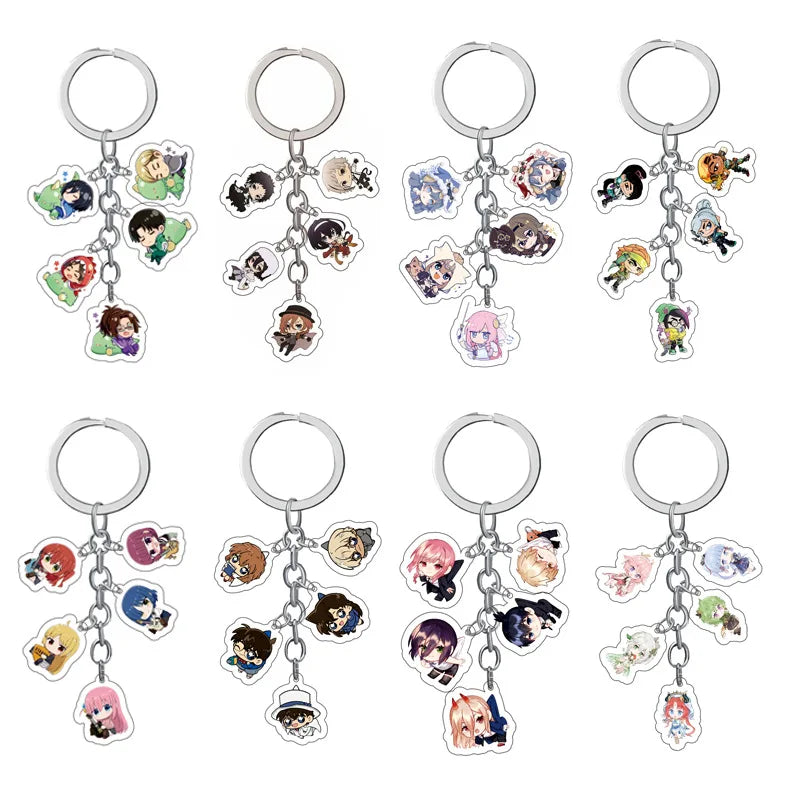 New Honkai: Star Rail Acrylic Keychain Accessories Game Multi-Pendant Figure Key Holder For Women Men Jewelry Wholesale Cosplay
