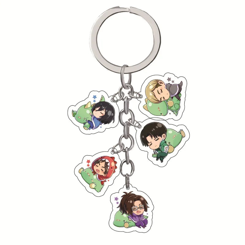 New Honkai: Star Rail Acrylic Keychain Accessories Game Multi-Pendant Figure Key Holder For Women Men Jewelry Wholesale Cosplay