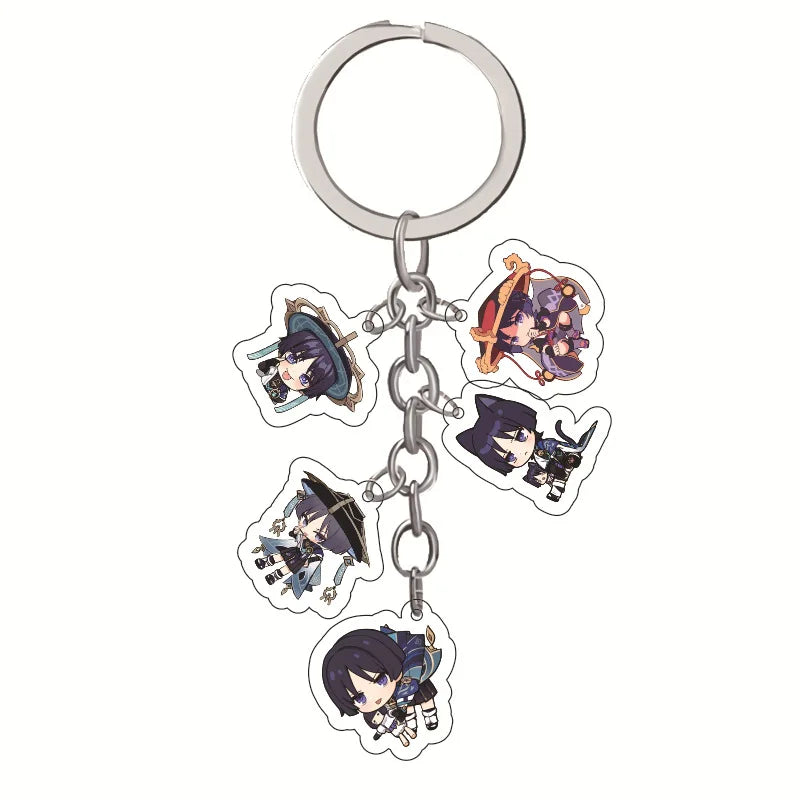 New Honkai: Star Rail Acrylic Keychain Accessories Game Multi-Pendant Figure Key Holder For Women Men Jewelry Wholesale Cosplay