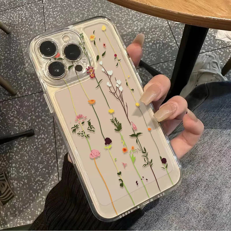 Flower Case For Samsung Galaxy A06 A56 A16 A36 A55 5G A15 A54 A14 A34 A50 A23 A32 A33 A31 A51 A71 A05 A05S S25 Ultra Plus Cover