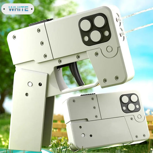 Folding iPhone Water Gun For Kids Boys Summer Games Swimming Pool Toy Gun Dropship Shopify TikTok Toys