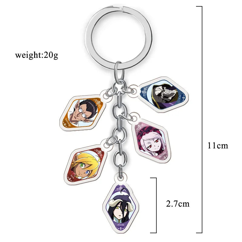 New Honkai: Star Rail Acrylic Keychain Accessories Game Multi-Pendant Figure Key Holder For Women Men Jewelry Wholesale Cosplay
