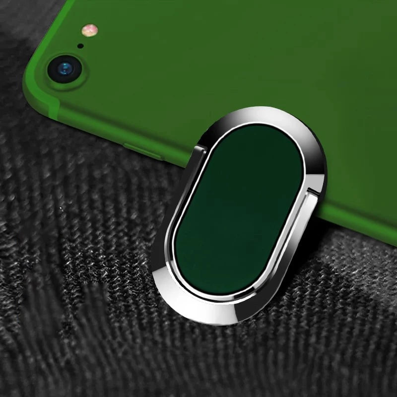 360 Degree Rotating Magnetic Mobile Phone Bracket Desktop Elliptical Phone Back Sticker Pad Finger Ring Mobile Phone Stand