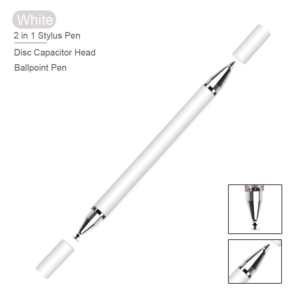 Universal 2 in 1 Stylus Pen Drawing Tablet Capacitive Touch Screen Smart Pencil For iPad iOS Android Phone