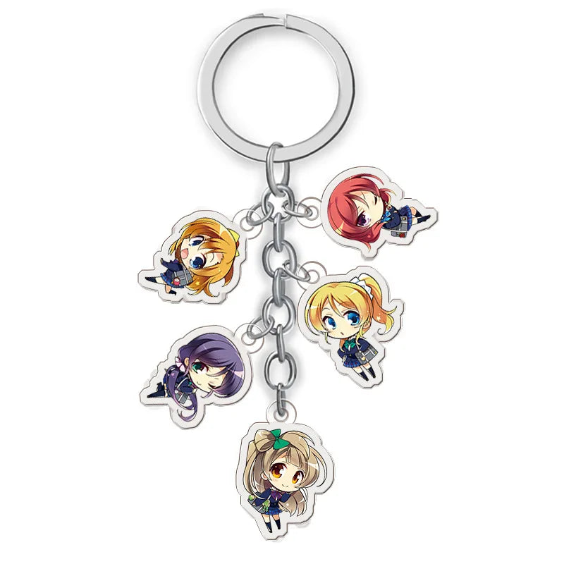 New Honkai: Star Rail Acrylic Keychain Accessories Game Multi-Pendant Figure Key Holder For Women Men Jewelry Wholesale Cosplay