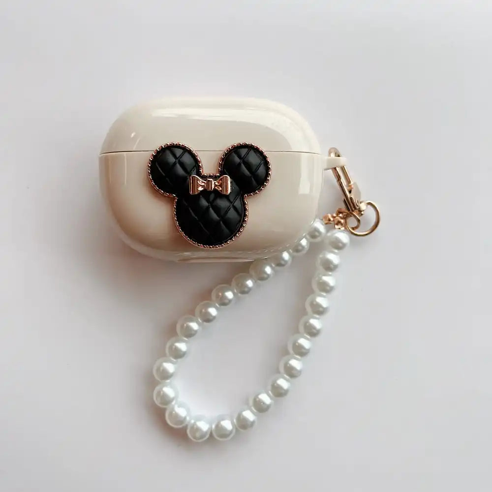 Hot Cute Cartoon Corgi Bow-knot Earphone Protective Case for Huawei Freebuds Pro 3 Hard Headphone Cover with Lovely Pendent