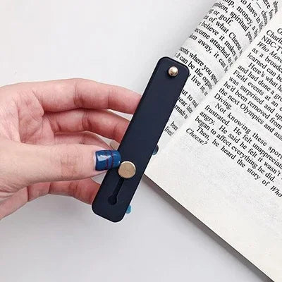 Candy Color Finger Ring Holder Silicon Phone Hand Band Holder For iPhone Wristband Strap Push Pull Grip Stand Bracket Wholesale