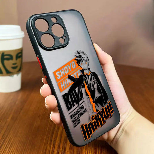 H-Haikyuu High School Volleyball Cover Matte Phone Case For Redmi A1 A5 10 10C 5A 5 6 7 8 8A 9 9T 9C 10A K20 K40 NOTE 7 8 Fundas