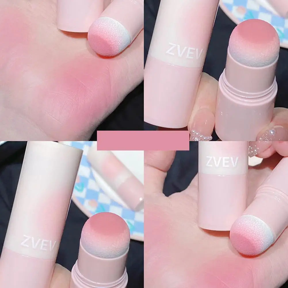 Blush Stick Rouge Cheeks Contouring Blusher Korean Makeup Women Skin Brightening Nourishing Cosmetics Long-lasting Waterpro U8W1