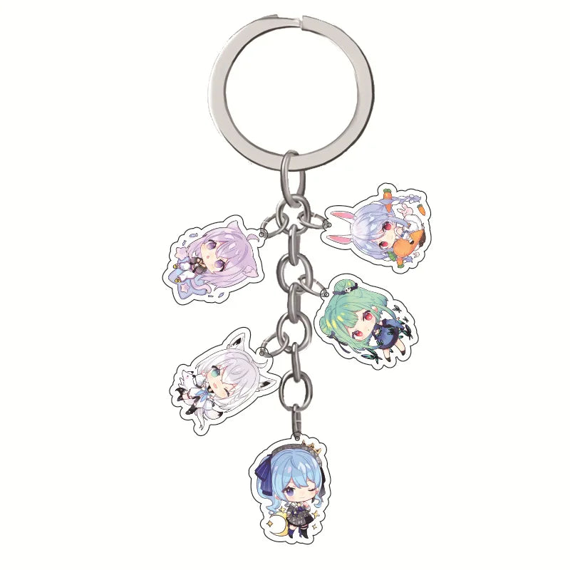 New Honkai: Star Rail Acrylic Keychain Accessories Game Multi-Pendant Figure Key Holder For Women Men Jewelry Wholesale Cosplay